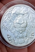 Czeski Lew Czech Lion 2023 1oz uncja-srebrna moneta 