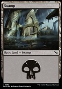 Karta MTG Swamp (V.3) MKM, foil