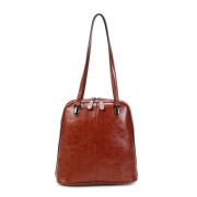 INES DeLAURE Torebko-plecak camel A-248