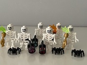 Lego szkielety pająki kościotrup piraci castle