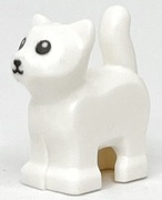 LEGO Zwierzęta Kot Kotek Kociak Biały 80686pb01