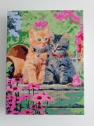 Obraz malowany ręcznie farbami akrylowymi 