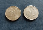 Moneta Niemcy 50 fenigów 1971 NRD 