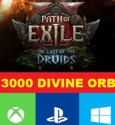 3000 DIVINE ORB ORBÓW POE 2 THE LAST OF THE DRUIDS LIGA FATE OF THE VAAL