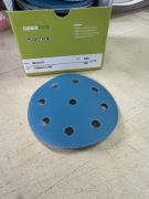 100x Krążek Ścierny 125 mm DEERFOS SA331 do szlifierek Festool - P240