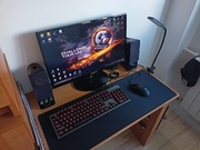 Komputer do gier i nauki + monitor 120hz