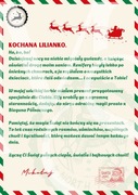 Personalizowany List od Świętego Mikołaja + Świąteczna Kolorowanka