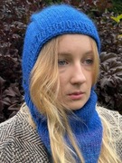 Kominiarka, balaclava, kaptur robiony ręcznie na drutach