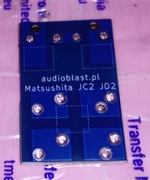 Sony Pioneer adapter przekaźnika Matsushita JD2a JRC Panasonic JC2a - PCB
