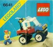 LEGO Town 6641 z 1987r. Wheelin Truck