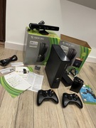 Konsola Xbox 360 Slim S Kinect Pudełko Box Dysk 250GB Gry Pady Microsoft