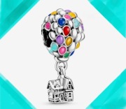 Charms adventure s925 balon dom