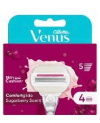 Gillette Venus wkłady do maszynki 5 ostrzy 4 szt., sugarberry
