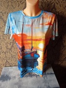 koszulka z nadrukiem widokiem   