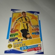 Match Attax Champions League 16/17 Mario Götze Borussia Dortmund