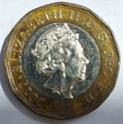 Moneta ONE POUND 2017 Rok