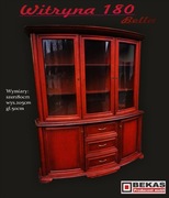 Stylowa Witryna 180 `Bella Gięte Fronty Producent BEKAS PROMOCJA  