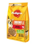 Sucha Karma Pedigree Wołowina ADULT 2KG + GRATIS PRZYSMAKI 400Gram