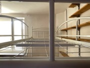 WARSZAWA Łóżko piętrowe metalowe antresola 90x200