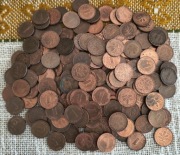 Niemcy 1 pfennig RFN 1950 -1996 różne 185 sztuk cena za całość 