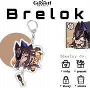 Brelok z anime gry Genshin Impact Cyno