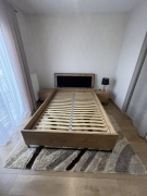 Łóżko 140x200, szafka nocna, komoda, toaletka w stylu loft, loftowym