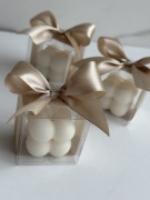 Świece sojowe MINI BUBBLE - podziękowania dla gości, wesele, ślub