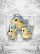 Golden Griffin, Dragon i Unicorn Adopt Me