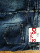 DSQUARED2 Jeansy Męskie R W46 L34 Italy R XL XXL Luksusowe Idealne