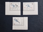 A 1149 - A 1151 ** seria z bloku Narciarskie MŚ w Zakopanem 1962r.