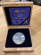 10 euro Malta Solaris Stanisław Lem Mistrz Fantastyki 2oz Ag 999