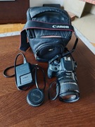 Aparat lustrzanka Canon EOS 100D z obiektywem EFS 17-85 mm