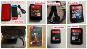 Zestaw Nintendo Switch + 6 gier + etui (BEZ stacji)