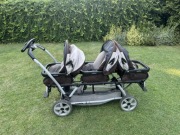 Wózek spacerowy Peg Perego Triplette z kierownicą (dla trojaczków)