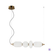 Lampa wisząca Nico szkło 2150 lm LED Italu