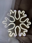 Neon Led Christmas Płatek Śniegu Forever Light