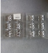 12 SZT OBRĄCZKI NA SERWETKI PIERŚCIENIE świeczki 