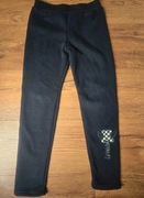 Ciepłe getry legginsy dla dziewczynki na zimne dni r. Ok 140