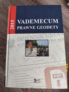 Vademecum prawne geodety 2015 - używana 