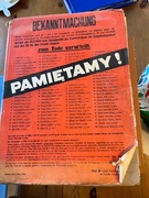 Pamiętamy cierpienie i walka narodu polskiego 1939 1945 zdjęcia dokumenty