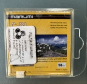Filtr polaryzacyjny MARUMI oryginał Japan 58mm