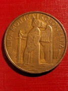 medal 15 lat Ligi Morskiej i Kolonialnej z 1933 roku    ms Piłsudski