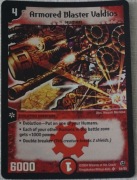 Duel Masters DM02 S4/S5 Armored Blaster Valdios