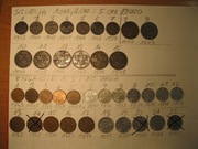 1i2 ore Szwecja 1942-1950 Żelazo,1i5 pennia Finlan