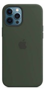 iPhone 12 Pro Max case obudowa zielona silikonowa MagSafe