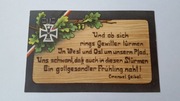 Krzyż żelazny 1914  Pocztówka Emanuela Geibela