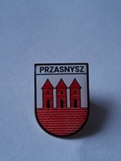 Herb miasta Przasnysz przypinka pin odznaka wpinka
