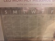 Tablica LED Monthly Message Board 