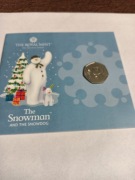 50 pensów The Snowman and The Snowdog 2022