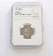 ILKHANID 2 DIRHAM AH716-736 ABU SA'ID ERZURUM NGC AU DETAIL